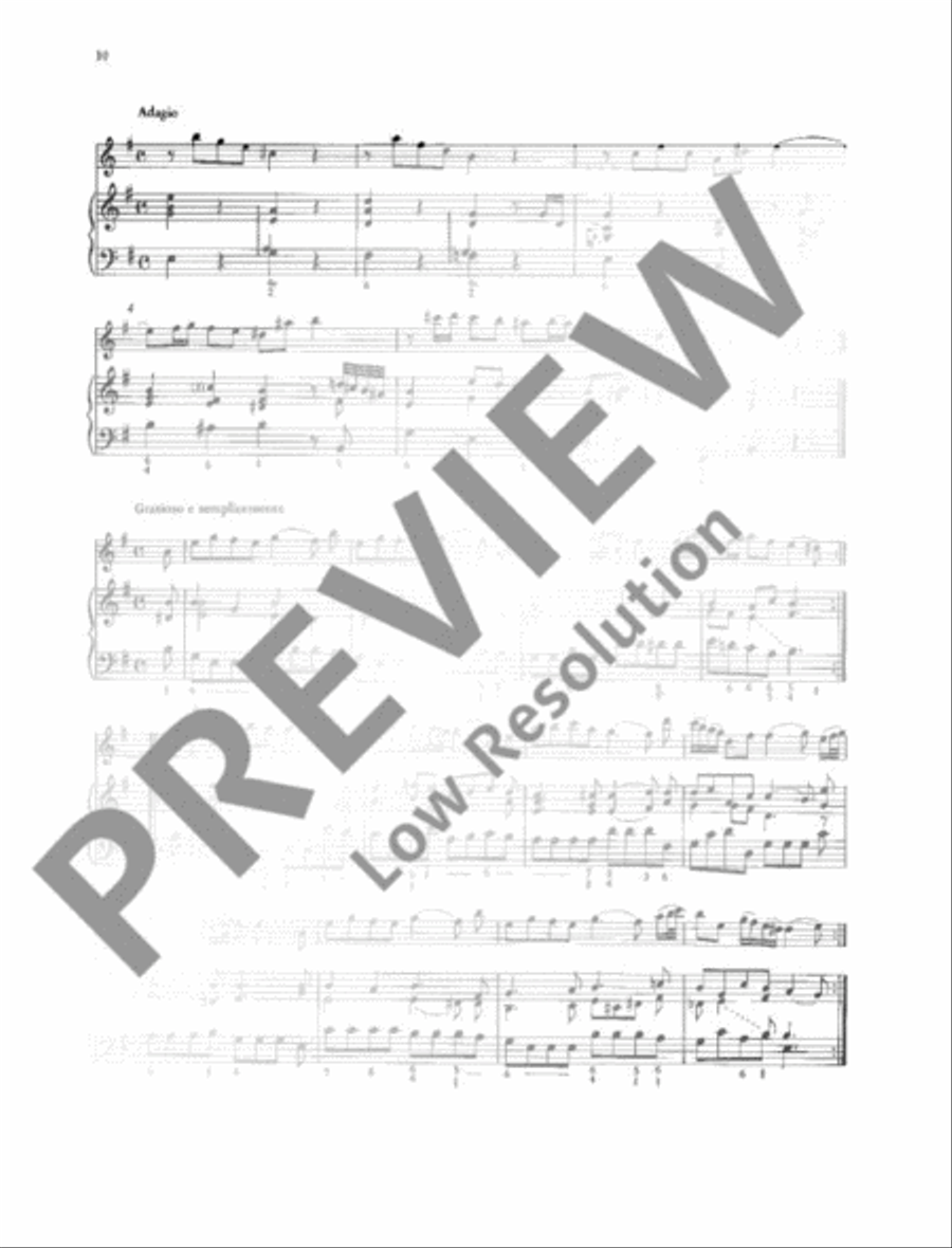 Methodical sonatas Methodical sonatas Alto Recorder scores gallery preview page 11