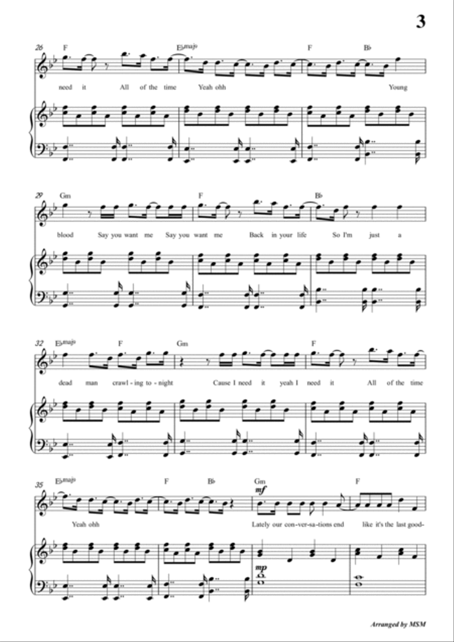 Seeing Red Seeing Red Voice scores gallery preview page 5