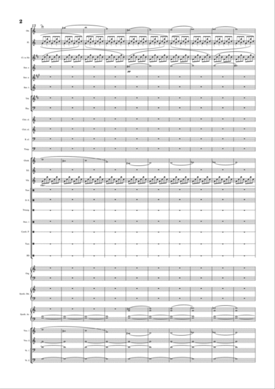 Interstellar Full Orchestra scores gallery preview page 2