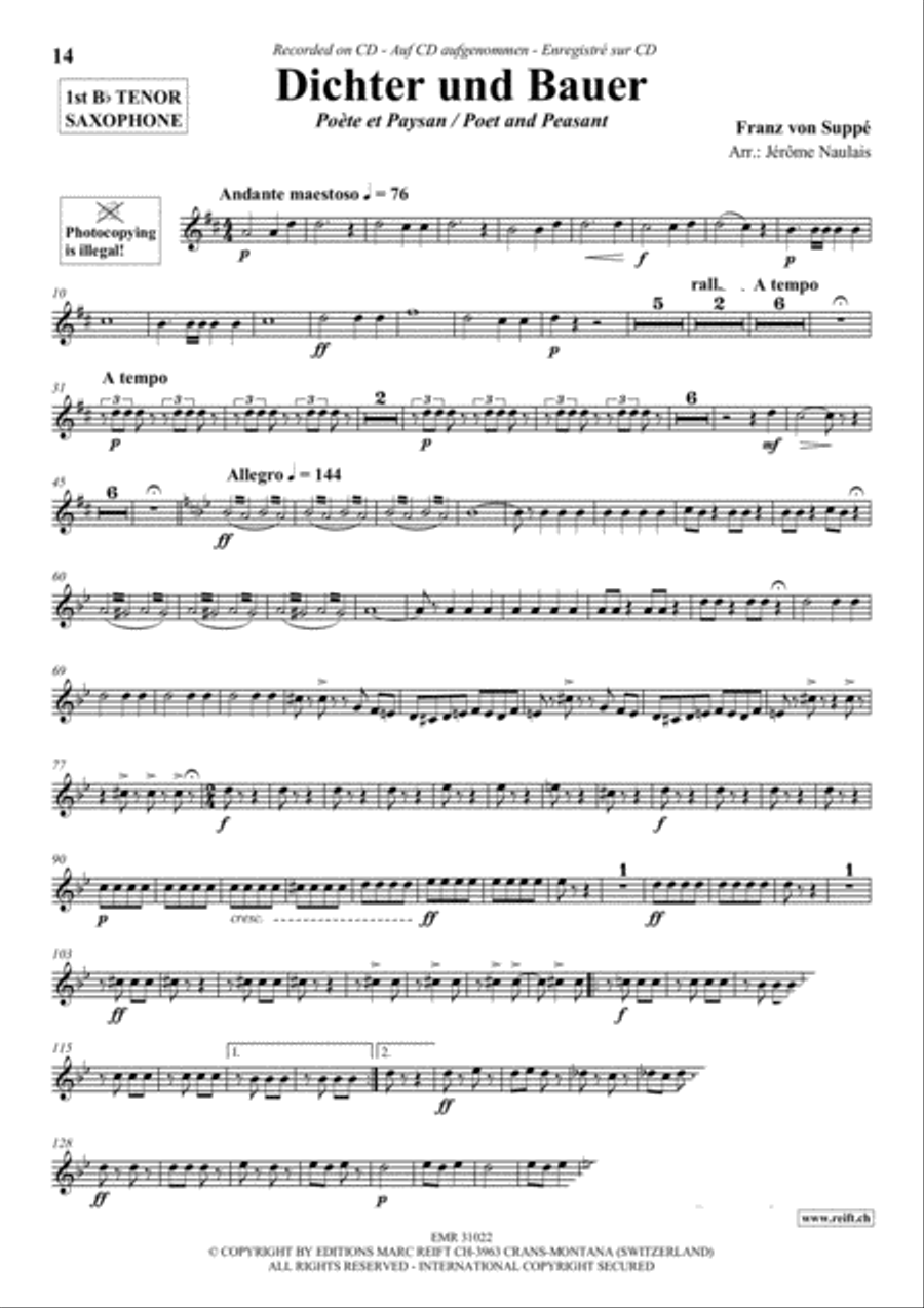 Play The 1st Tenor Sax With The Philharmonic Wind Orchestra Play The 1st Tenor Sax With The Philharmonic Wind Orchestra Concert Band scores gallery preview page 7