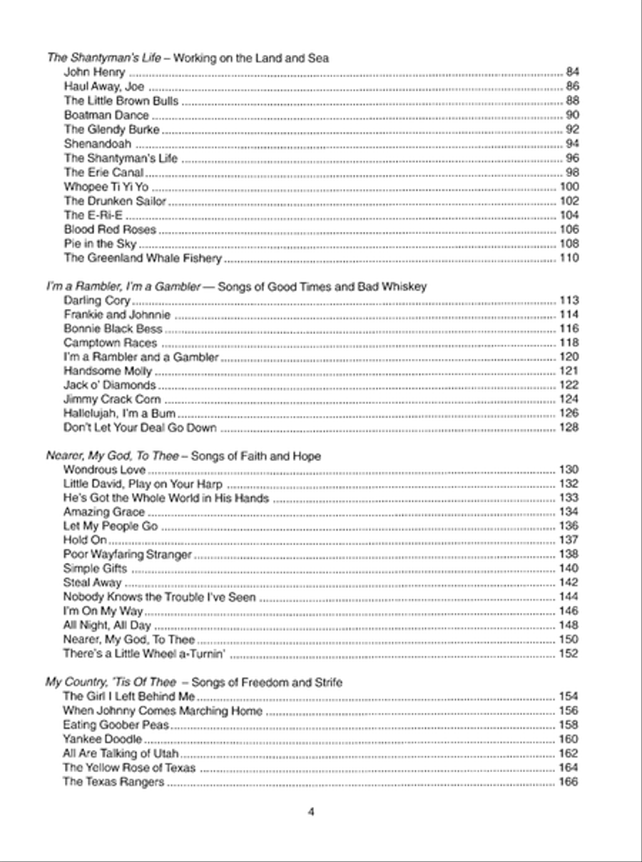 Favorite Old-Time American Songs for Dulcimer Dulcimer scores gallery preview page 10