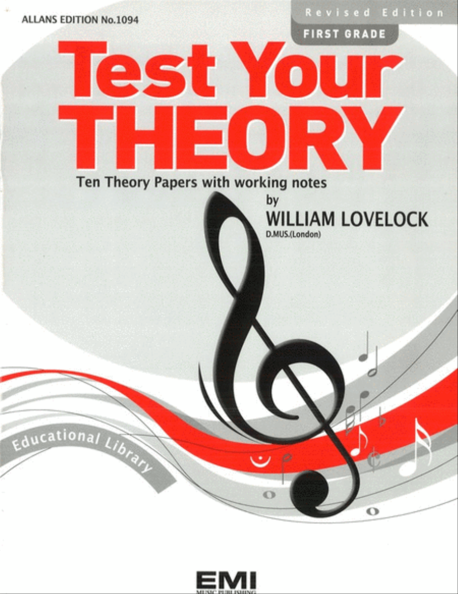 Test Your Theory Grade 1 Collection / Songbook scores gallery preview page 1