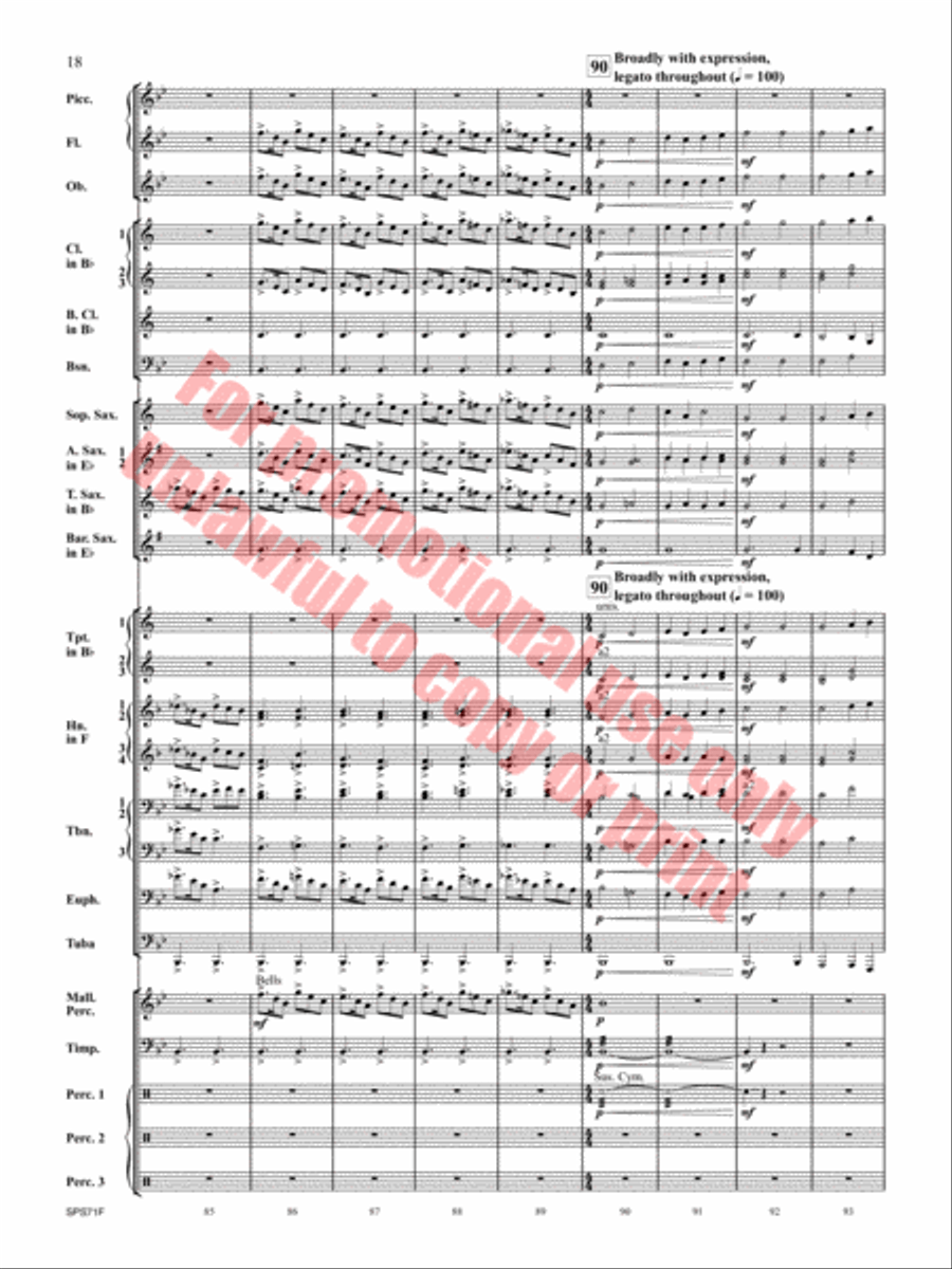 Nordanvind Nordanvind Concert Band scores gallery preview page 19