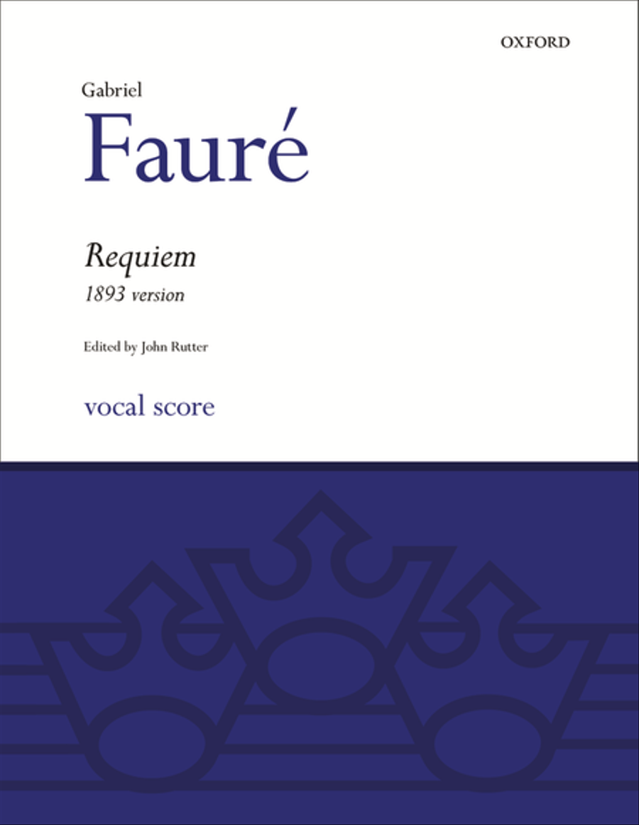 Requiem (1893 version) 4-Part scores gallery preview page 1