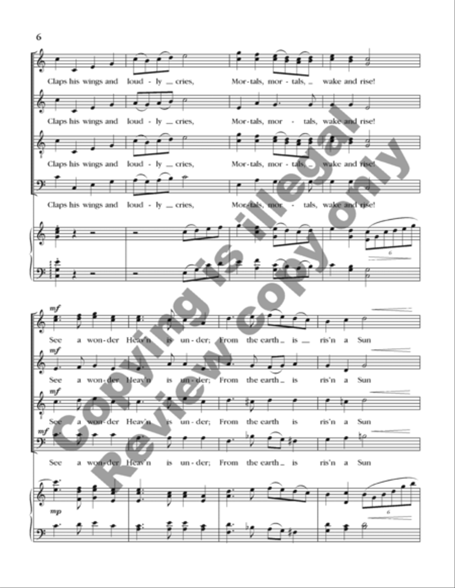 A Symphony of Carols (Choral Score) A Symphony of Carols (Choral Score) 4-Part scores gallery preview page 22