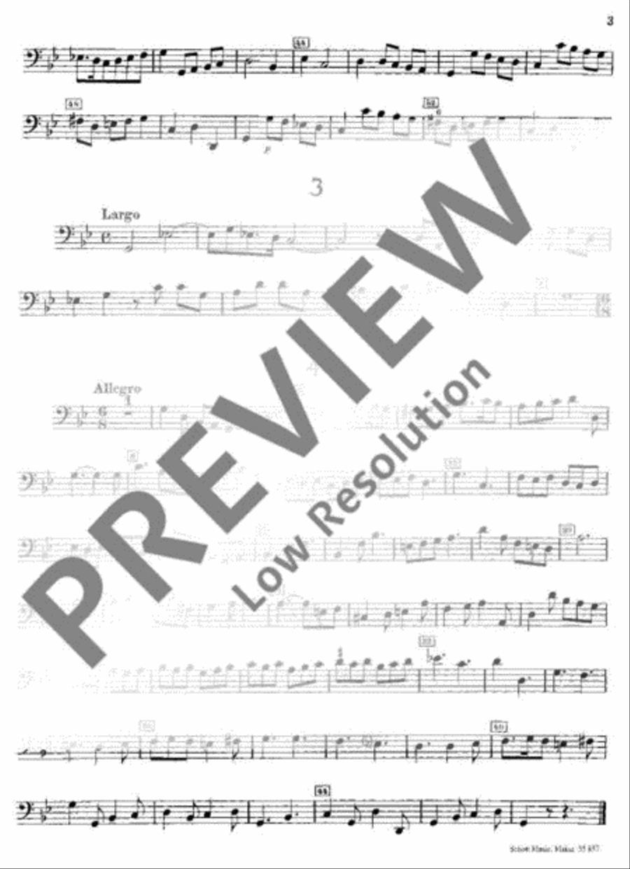 Sonata in G minor Sonata in G minor Flute scores gallery preview page 13