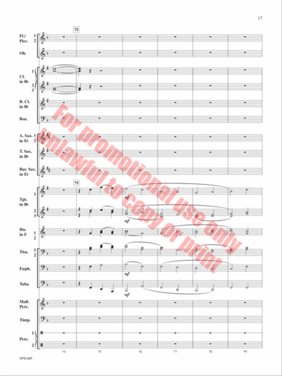 Julia Delaney's Reel Concert Band scores gallery preview page 18