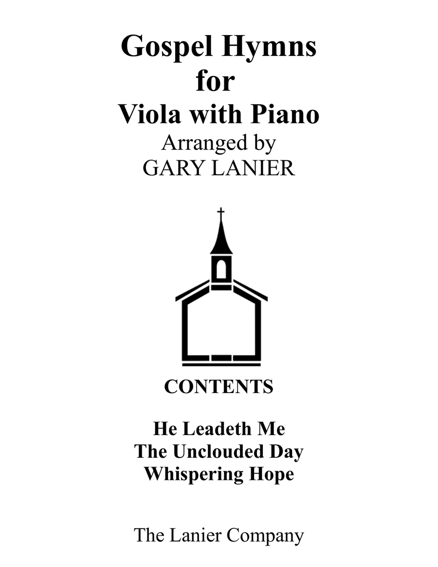 Gospel Hymns for Viola (Viola with Piano Accompaniment) Gospel Hymns for Viola (Viola with Piano Accompaniment) Viola scores gallery preview page 1