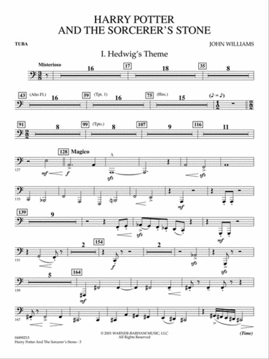 Harry Potter and the Sorcerer's Stone Harry Potter and the Sorcerer's Stone Full Orchestra scores gallery preview page 6