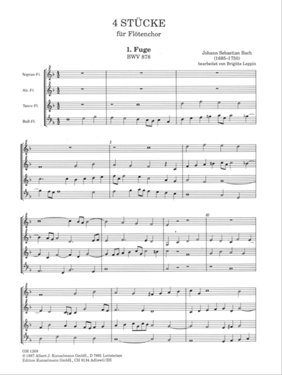 Pieces for flute choir Pieces for flute choir Flute Choir scores gallery preview page 2