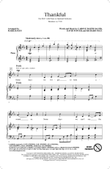 Thankful (arr. Mark Hayes)