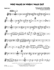 Who Walks In When I Walk Out? (Key: D minor) - Tenor Sax 2