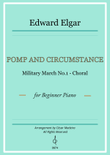 Pomp and Circumstance No.1 - Easy Piano - W/Chords