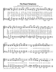Pitcairn Local Anthem (The Royal Telephone/We From Pitcairn Island”) for Voice & Piano