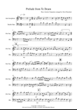 Prelude from Te Deum for Alto Saxophone and Double Bass Duet