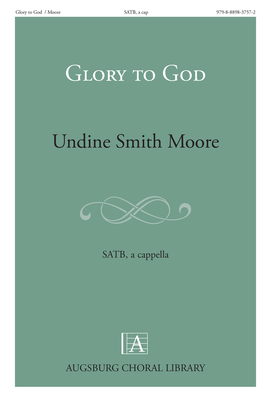 Glory to God Glory to God 4-Part scores gallery preview page 1