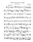 Haydn Violin Concerto in G Hob VII:4a