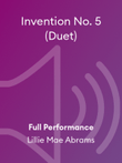 Invention No. 5 (Duet)